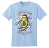 Avo Merry Christmas T-shirt Top Shirt Tee Funny Xmas Avocado Vegan Skiing Have a