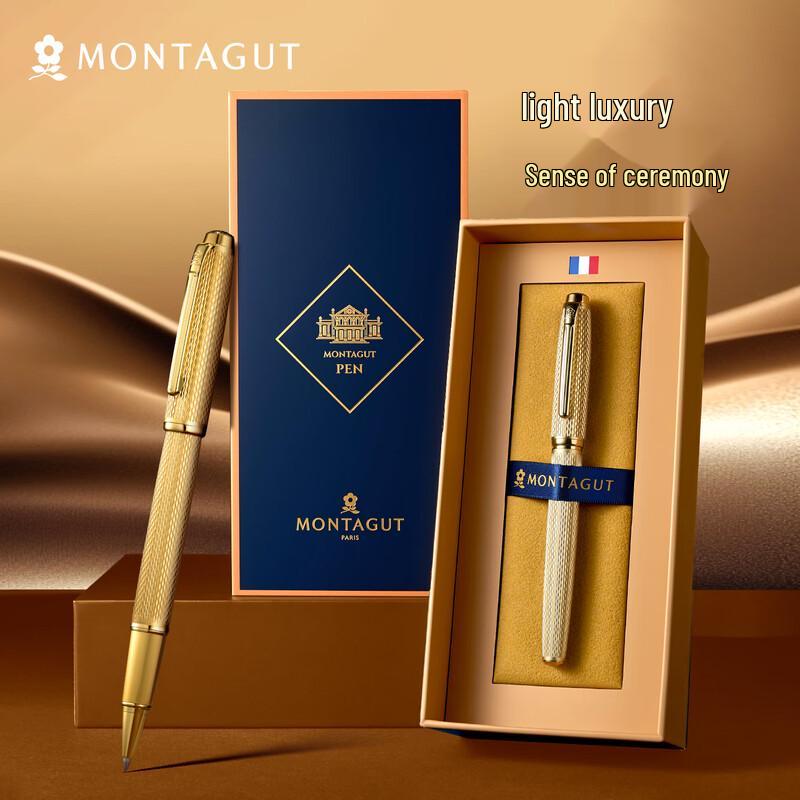 MONTAGUT Loosat Series Signature Rollerball Pen Gift Set Single Pen Gift Box
