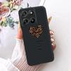 Modne etui na telefon z literami dla Motorola Moto G77 G67 Tylna osłona dla MOTO G67 G77 5G Miękkie czarne silikonowe etui