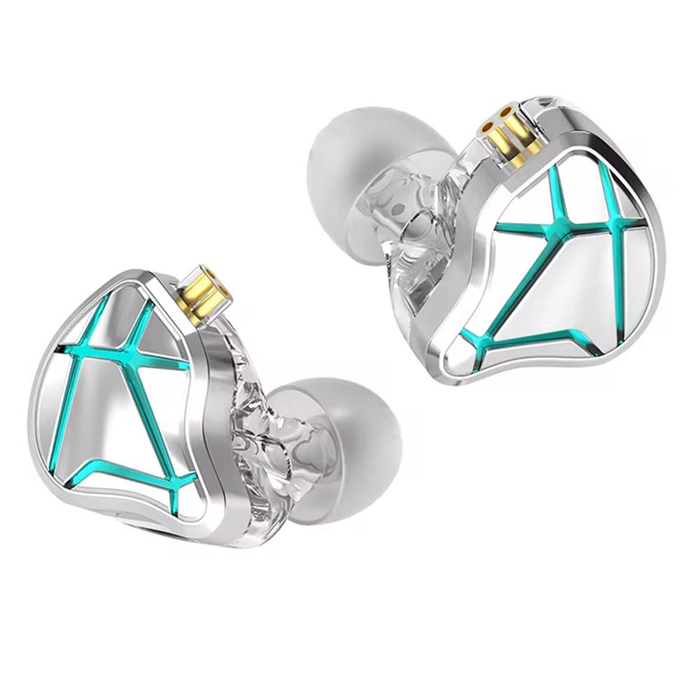 KZ ESX Metal 3,5 mm kabelgebundene Ohrhörer, Headset mit Geräuschunterdrückung, Sport-Gaming-Ohrhörer, In-Ear-Monitor, Hifi-Kopfhörer, Kabel abnehmbar.