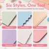 Wavy Deckle Creased Line Paper Cutter Trimmer 6 In 1 Paper Cutter  For Photos