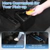 Shademax Rear Trash Can For Tesla Model Y Juniper 2026 2025 Center Console Organizer Backseat Storage Box Underseat Storage Tray Garbage Can Bin For
