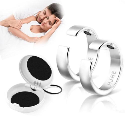 

Anti-Snoring Rings, Snoring Reducing Acupressure Point Stimulation Rings for Sleep Apnea and Relief, Pure Copper, Sleep Aid, Snoring Relief, Promotes
