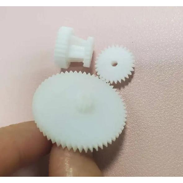 3pcs Plastic Gear for Philips D8623 FC144 D8734 Grundig RR3000 Stereo Cassette Deck Audio Player