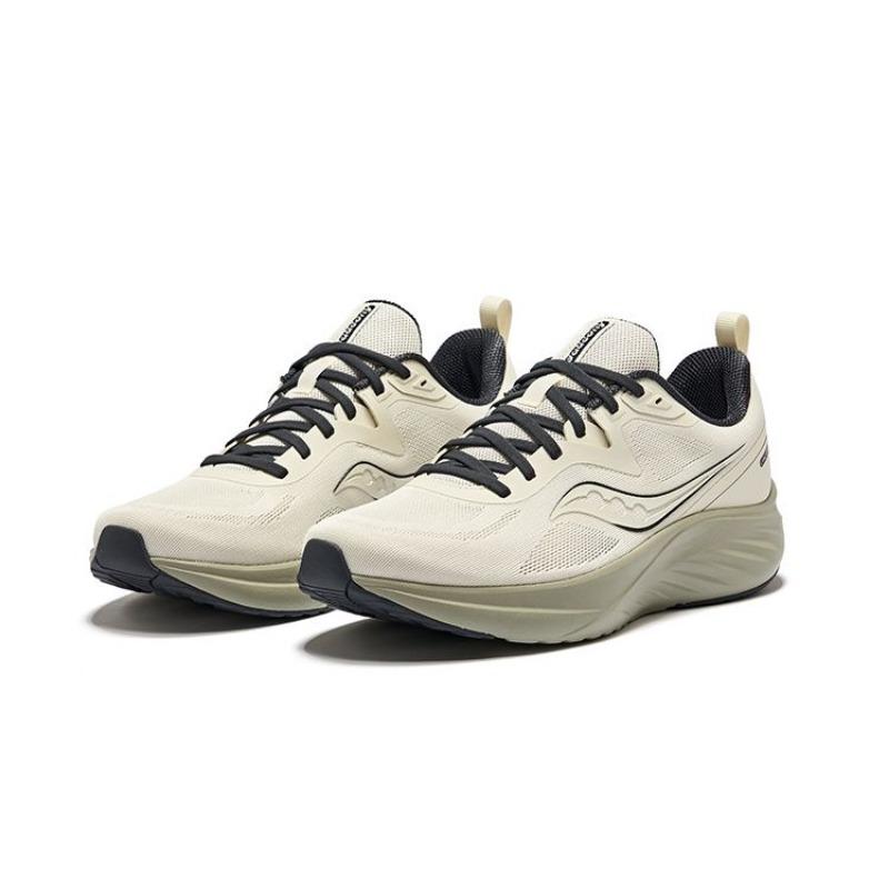 Saucony LANCER 3 men low-top running shoes beige black cushioned breathable S28226-5