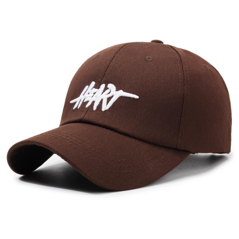 Vintage Alphabet Baseball Hat For Men Women Sunshade Windproof Casual Summer Coffee
