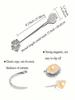 Magnetic Curtain Holdback Clips with Crystal Decor - Versatile Curtain Tieback Fasteners for Living Room, Office & Home Decor |
