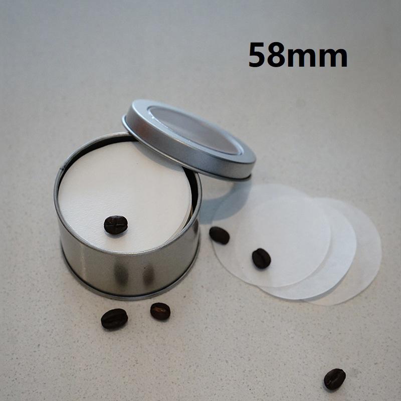 Coffee Filter Paper Disposable 100Pcs Secondary Water Filter For 51Mm 53Mm 58Mm Portafilter Espresso Maker Accessories Barista