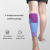1pc, Colorful Tight Nylon Calf Compression Socks,Enhance Endurance,Stabilize the Calf,Suitable for Running Fitness,Marathon,Cycling