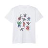 Small Planet Avengers SAVE THE WORLD Size L T-Shirt, White,
