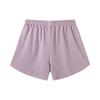 Anta Comprehensive Training Series Running Ice Silk Fitness Solid Color Training Shorts Women Shorts Dusty-Purple 962227302-3