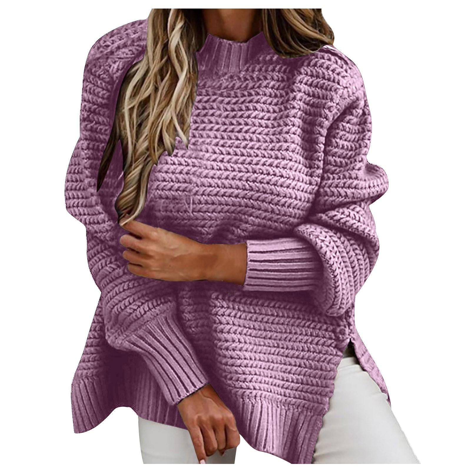 

Женские свитера с длинными рукавами и открытыми плечами, свободный свитер с лямкой на шее и открытой спиной