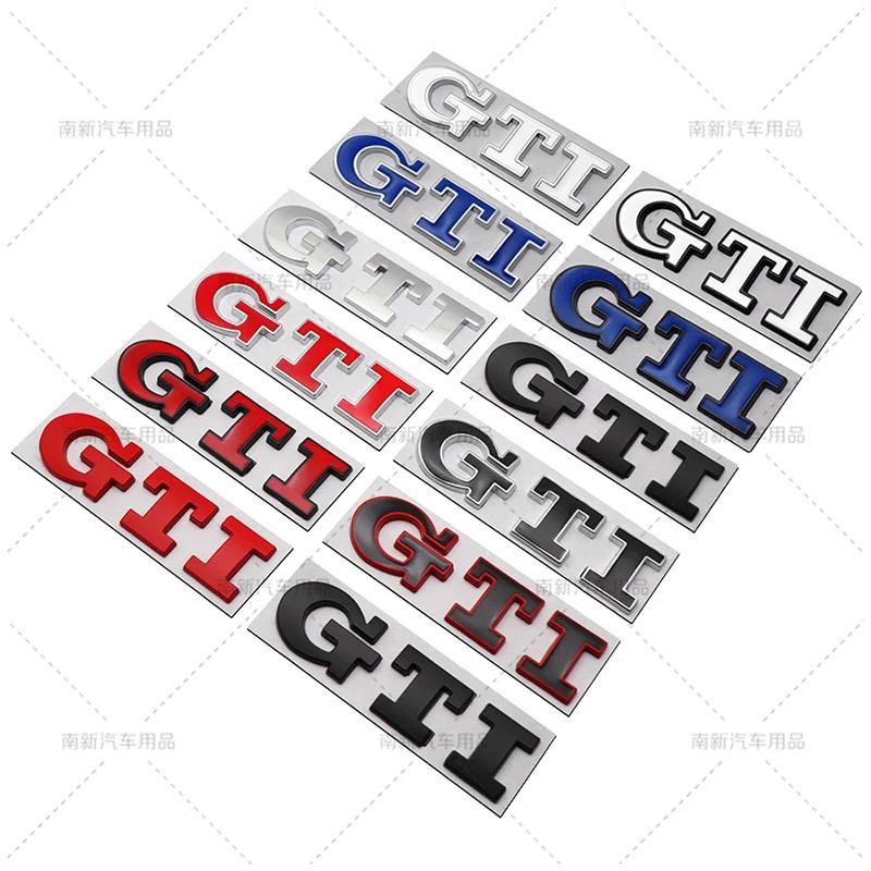 2026 New For VW VOLKSWAGEN 3D Metal GTI Grill Emblem Badge Rear Trunk Decal Car Sticker for Volkswagen VW Golf 5 6 7 8 MK2 MK3 M