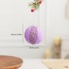 Foam Christmas Ornament Balls Purple Xmas Decor  Christmas Tree Decor