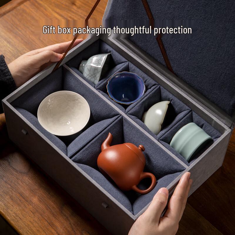 Gongli Forbidden City Imperial Ceramic Tea Set