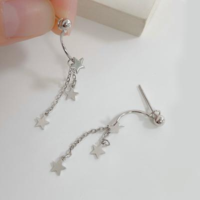 Star Tassel Earrings  Small Fresh and Sweet Temperament  Cute Earrings for Fairy Gifts