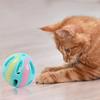 Cat Toy with Bell Interactive Cat Play Toy Bell Toy Interactive Cat Play Toy Bell Toy Portable Hollow Cat Jingle Balls for Cats