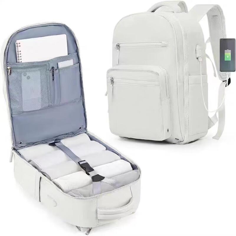 Vanaheimr Women s Large Capacity Travel Backpack 16 Inch