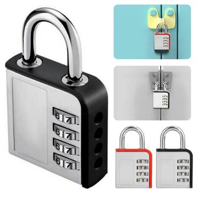 1 cadenas de couleur de grande taille pour serrure industrielle, pour porte, entrepôt, casier, serrure à mot de passe, serrure à combinaison, serrure à mot de passe à 4 chiffres ZPG