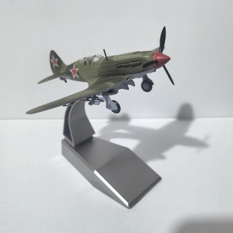 Diecast Metal 1/72 Scale Mikoyan MiG-3 Fighter Military Model Airplane Collect Gift