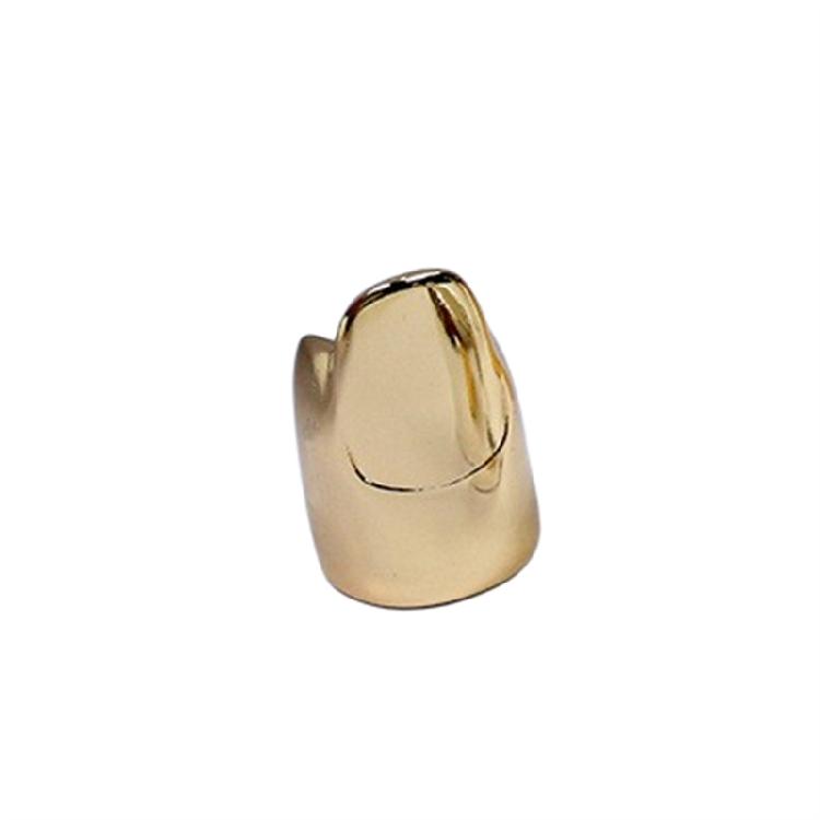 Unisex Metal Nail Cover Ring Hip Hop Cosplay Finger Accessories For Gift Giving Fashion Finger Ring