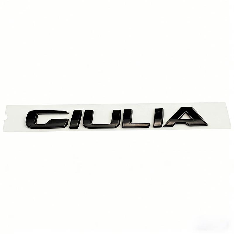Suitable for car logo tail label GIULIA STELVIO VELOCE TI Q2 Q4 word mark