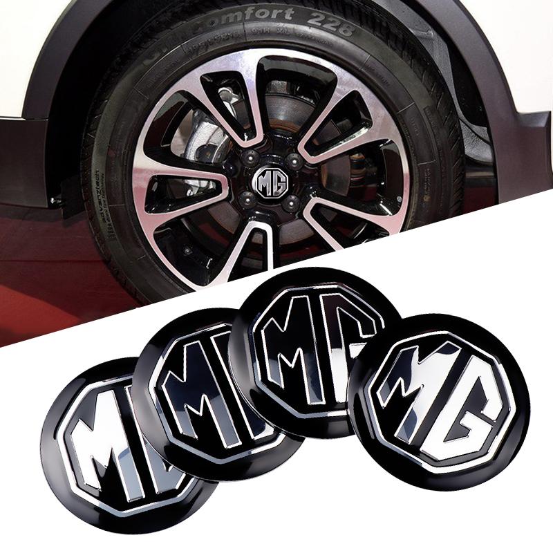 4 Stück 56/60mm Auto Radnabenkappe Aufkleber Zubehör Für Morris Garages MG EHS EZS ZS GS TF GT HS MG3 MG5 MG6 Gundam 350