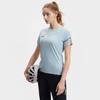 New FILA CYCLING T Shirt Women's Clear Bright Blue A11W518102F-LB