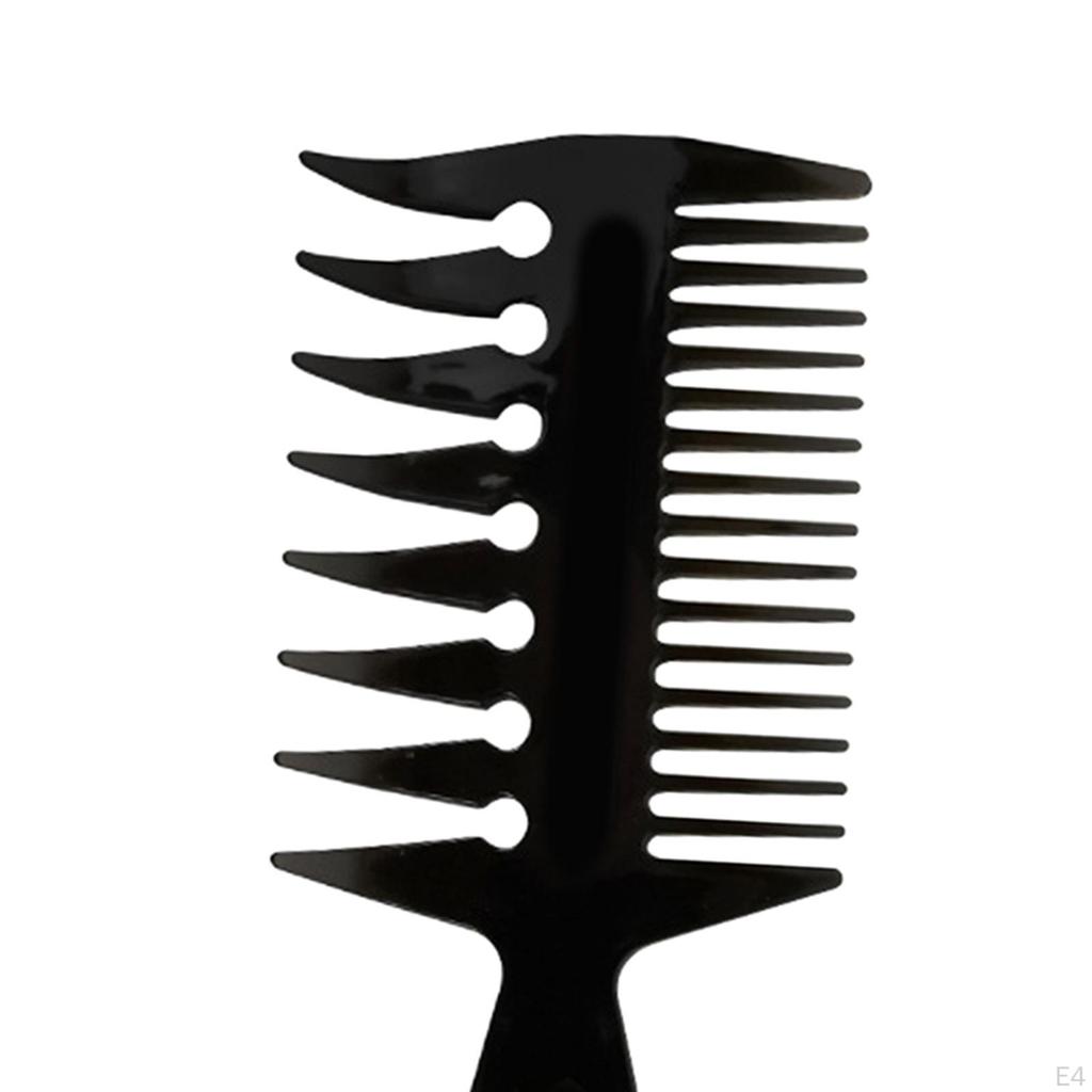 Hair Styling Comb, Accessories Hairdressing for Slicked Back Hairstyle salon