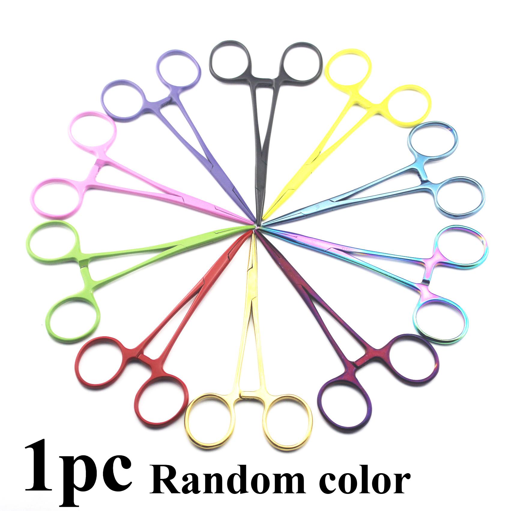 

12.5cm Pet Salon Hemostatic Forceps Professional Dog Hospital Cat Injury Tools Household Stainless Steel anestesiologia