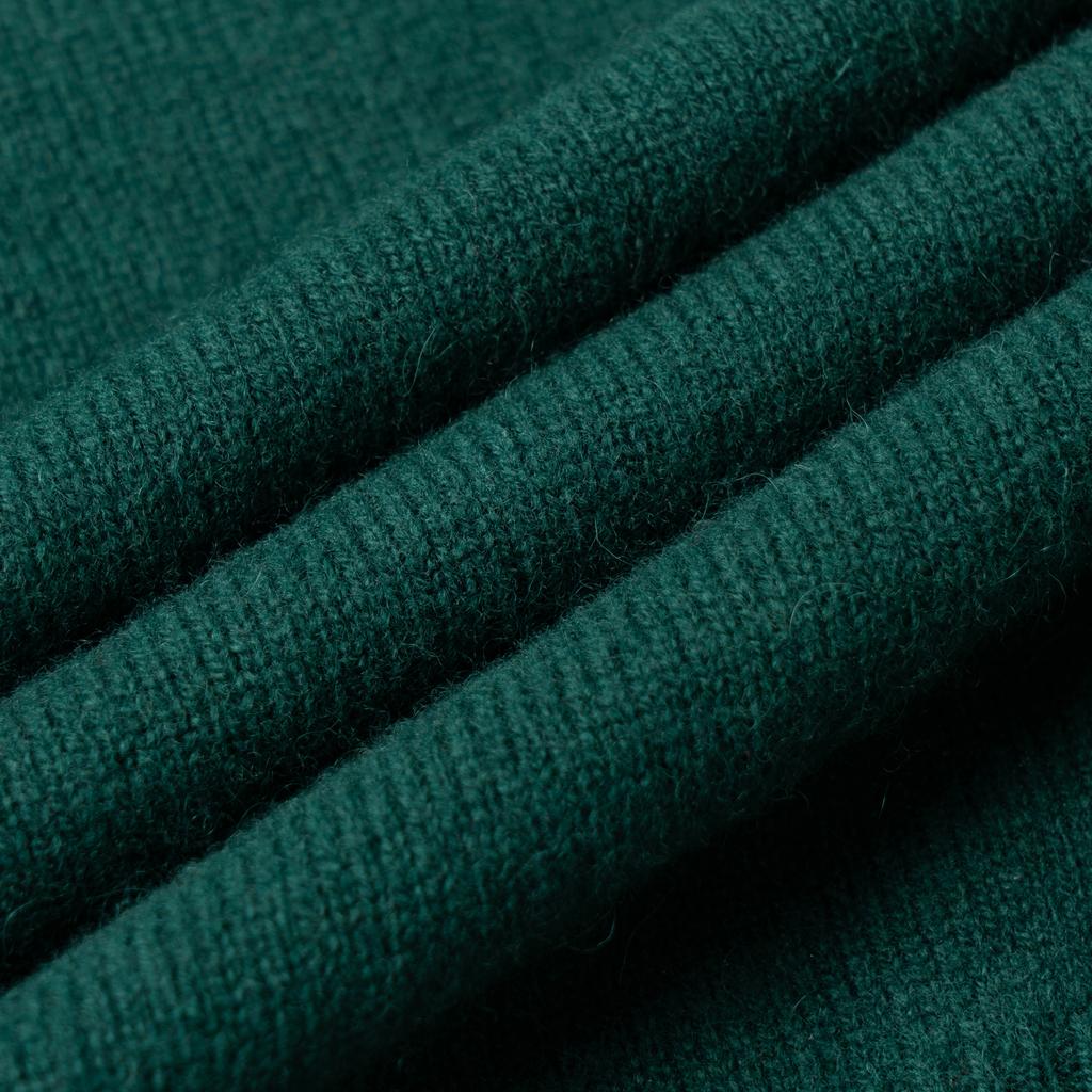 Polo Ralph Lauren Ss23 Solid Color Logo Embroidered Half-Zip Sweater Men sweater Green 710777743-013