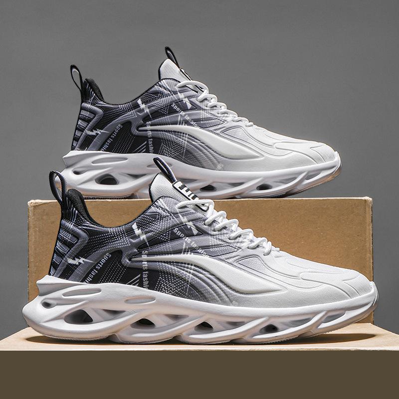 New Men's Shoes Summer Fashion Casual Outdoor Breathable Lightweight Sports Shoes Running Soft-soled Platform Sneakers