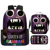 Traditional Creative Cool Total Drama 3D Pattern Pupil Schoolbags For All Oxford Water-resistant Laptop Versatile Journey Rucksacks