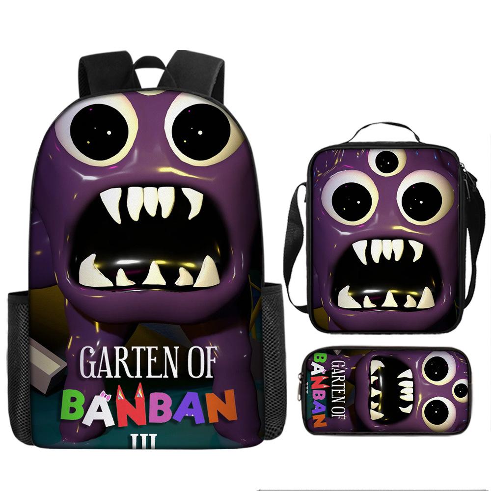 

Ban Ban Garden Backpack Cartoon Animation Primary School Students Third and Fourth Grades Lightweight Burden Reduction Large Capacity Backpack Bag pencil case