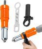 MOLATE Rivet Rivet Electric Rivet Nut Rivet Gun Nut Electric Rivet Cordless Riveter Drill Impact Rivet Drill DIY Electric Riveting Tool Gun, Tool,
