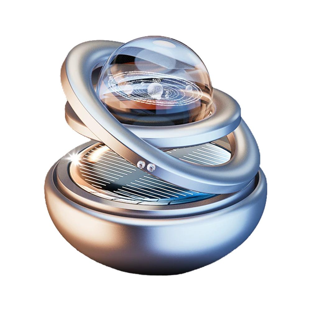 Car Solar Aromatherapy Ornaments Car Double Suspended Perfume Ornaments Aromatherapy Ball Creat F8N8