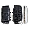 Car Key Shell Case Housing Cover for Land Rover LR4 for Range Rover Sport Evoque for Jaguar XJ XJL XF 5 Button