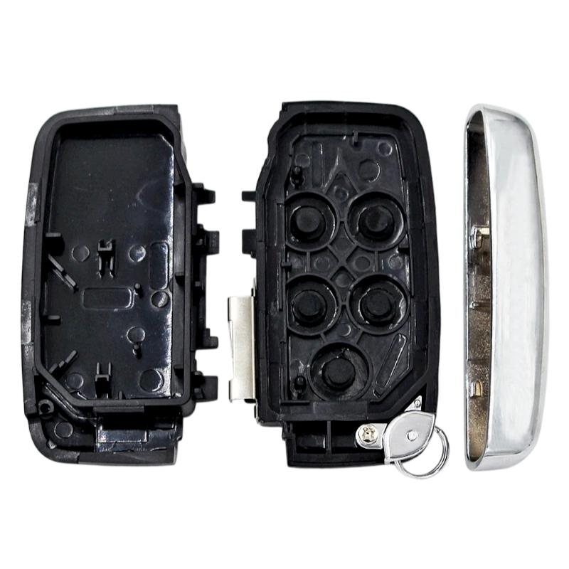 Car Key Shell Case Housing Cover for Land Rover LR4 for Range Rover Sport Evoque for Jaguar XJ XJL XF 5 Button
