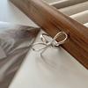 Minimalist Handmade Simple Big Bow Open Rings For Women Fashion New Jewelry Gift Party Daily Wholesale Anillos