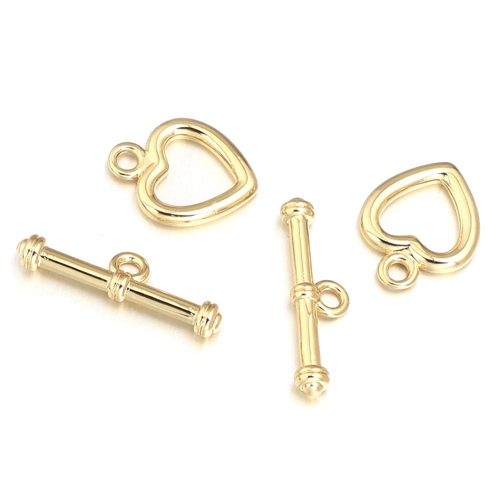 4-5Sets/Lot  Metal OT Clasps Connectors For Bracelet Necklace DIY Toggle Clasps Buckle Jewelry Making Supplies Connectors
