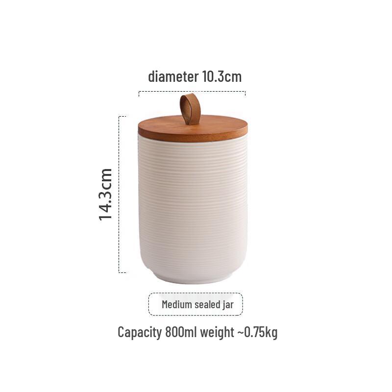 ZISIZ Ceramic Sealed Storage Jar