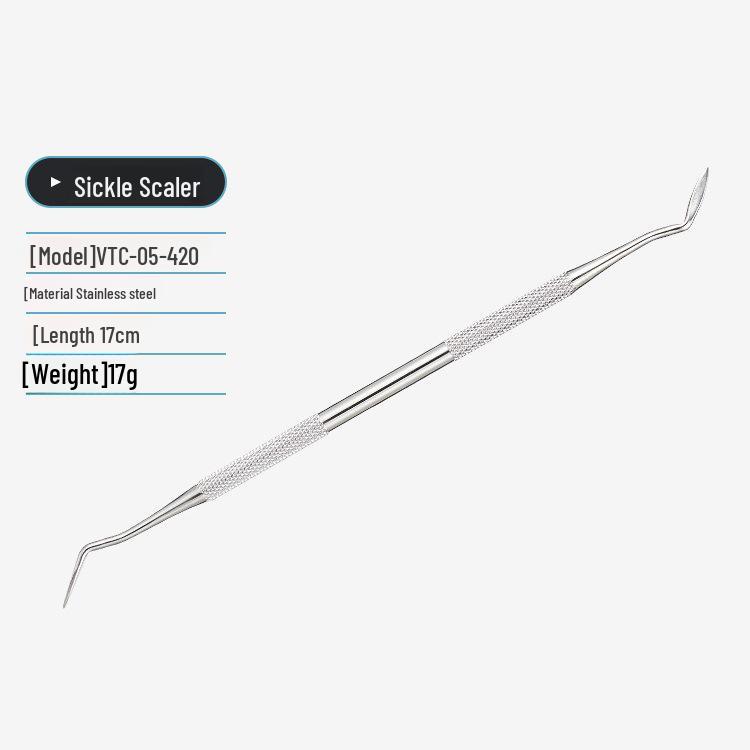 Stainless Steel Dental Tartar Remover Tool Set