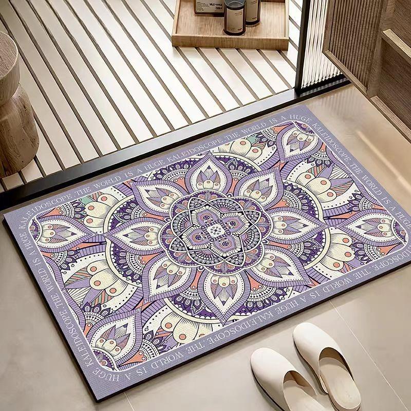 Bathroom absorbent diatom mud toilet doormat toilet toilet floor mat toilet carpet