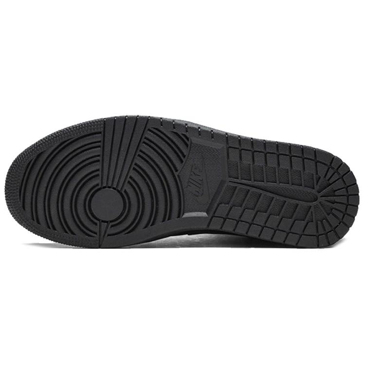 Jordan 1 Mid Triple Black 2018 554724-050