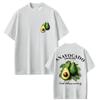 Funny An Avocado Juice Graphic T Shirt   Fashion Aesthetic Short Sleeve Oversized 100% Cotton Casual T-shirts Streetwear