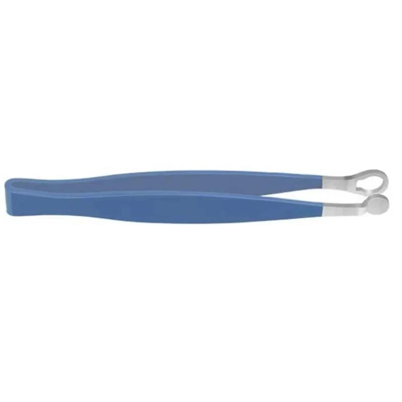 1Pcs Nose Hair Trimming Tweezers Stainless Steel Eyebrow Nose Hair Cut Manicure Facial Trimming Makeup Scissors Trimmer