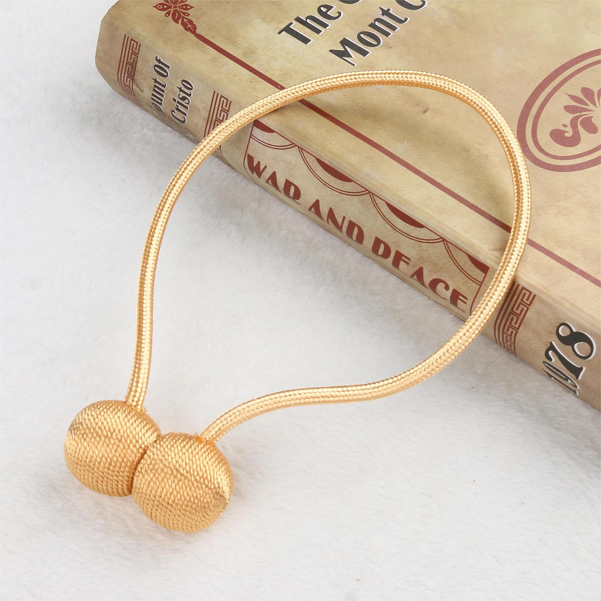 

Магнитные подхваты для штор Современные декоративные держатели для штор Не требуется сверление Аксессуары для оформления окон 46cm