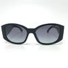 Chanel OCH5450-A Embroidered CC Mark Eyewear Sunglasses Plastic Black