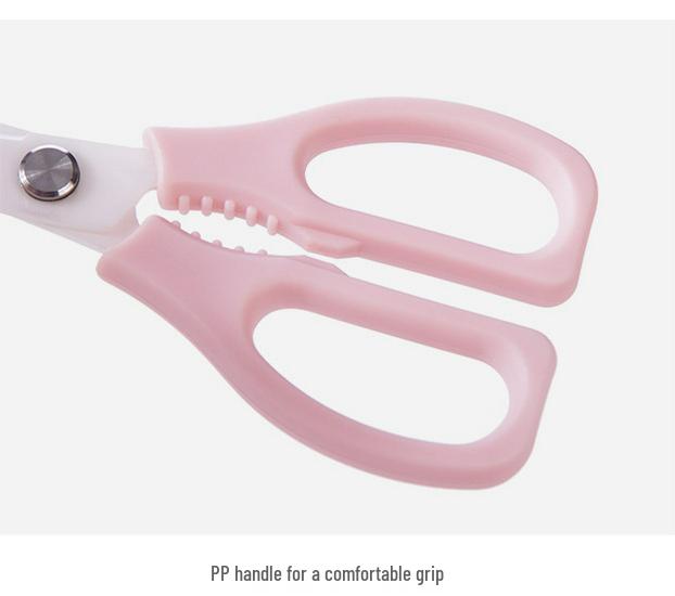 Compact Kitchen Ceramic Scissors for Vegetables