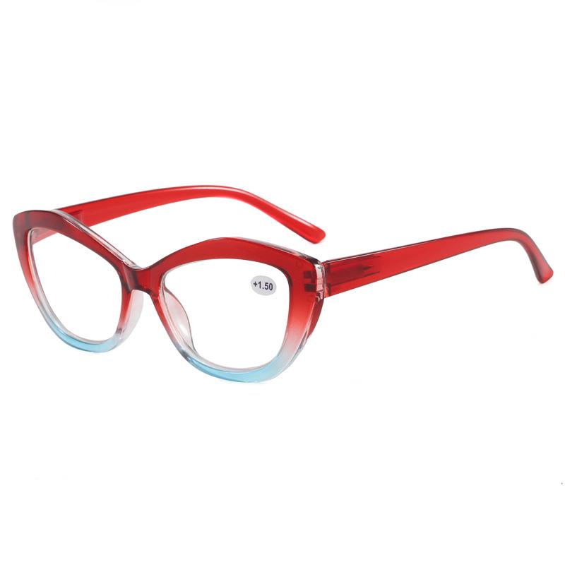 Trendige HD Lesebrille für Senioren, Europäischer & Amerikanischer Stil, Einzigartiger Schmetterlingsrahmen